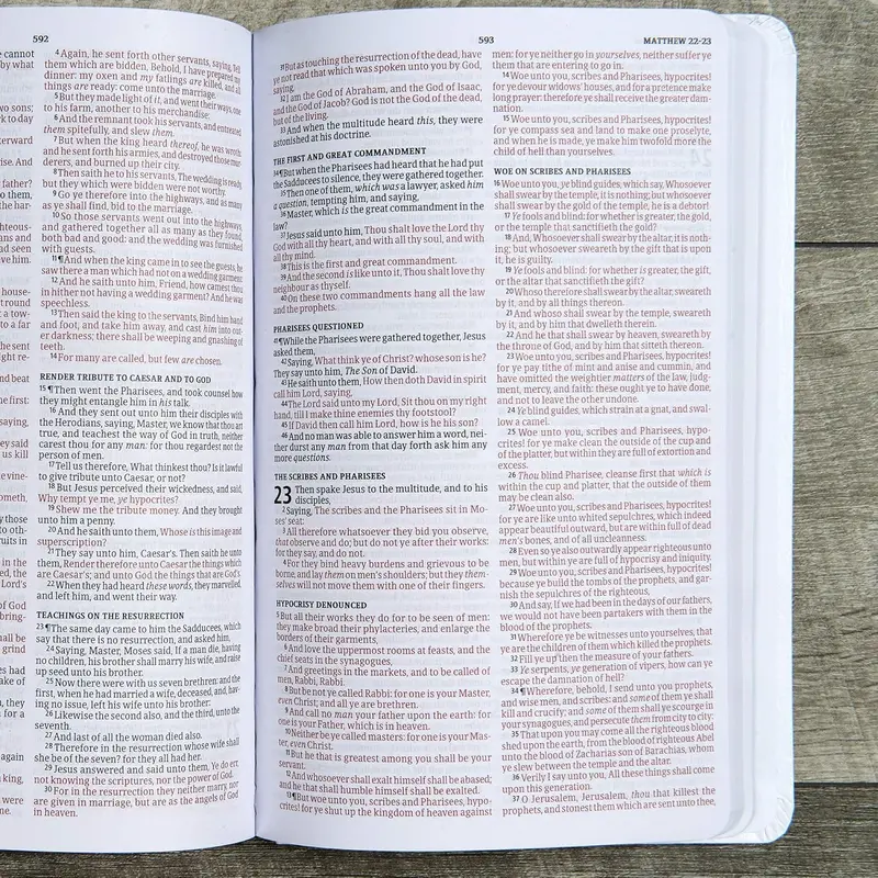KJV Gift and Award Bible, White Imitation Leather: King James Version, Gift and Award Bible, White Imitation Leather 3