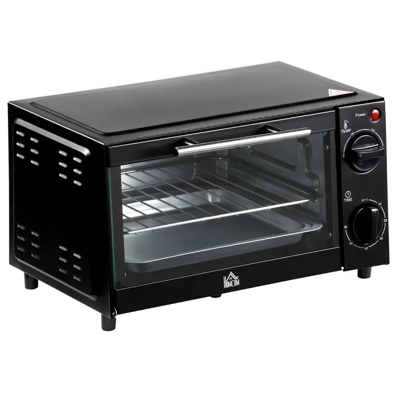 Mini Oven 9L Countertop Electric Grill Toaster Oven 750W 0