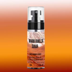 80ml Vanilla Coconut Fragrance Spray, Long-lasting Fragrance Mist, Portable Body Spray, Ideal for Daily Use and Gift, Unisex Fragrance Collection, Fragrance Perfume Scent, Vanilla Perfumes for Hair, Beauty, Aromatic Woody Fragrance