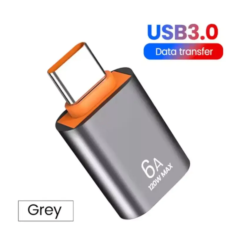 6A USB OTG Adapter USB 3.0 Otg ADapter Data Transfer USB-c Connector Phone Supplies for Smartphone Cellphone 4