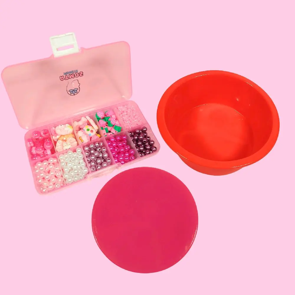 REUSABLE PICK PAD MAKING KIT - PINK MAKE OUR OWN PICKY PAD SPECIAL DIY KIT REMELTABLE SKIN PICKING STRESS RELIEVER