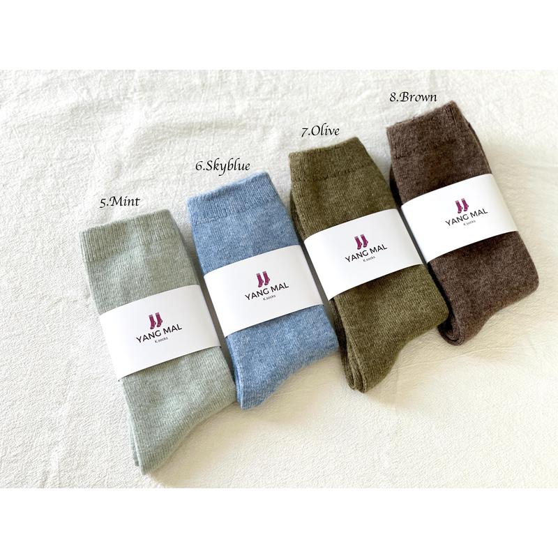 CASHMERE WOOL SOCKS 3