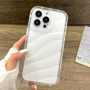 Minimalist Clear Phone Case, Full Coverage Protective Phone Case, Phone Accessories Compatible with iPhone 7 8 11 12 13 14 15 Plus 15 Pro Max XS Max