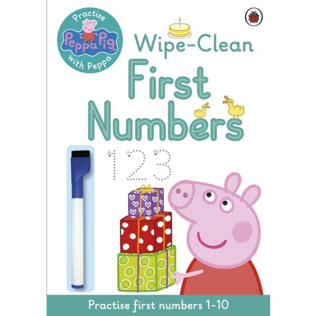 Peppa Pig: Practise with Peppa: Wipe-Clean First Numbers - Paperback Book - by Peppa Pig - 9780723292111 - Penguin Random House Children's UK 0
