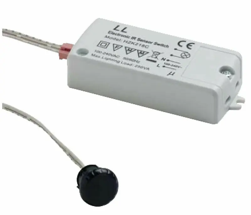 Electronic IR MOTION SENSOR SWITCH TOUCHLESS ON/OFF Kitchen Cabinet Light Doors 3
