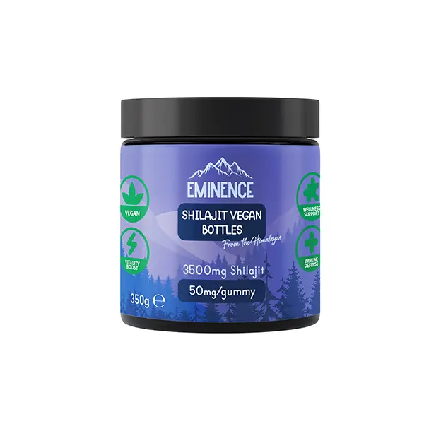 Eminence 3500mg Shilajit Vegan Gummies 350g 3