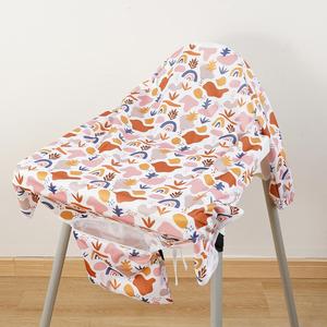 Baby Cartoon Graphic Waterproof Long Sleeve Dining Chair Bib, Table Toddler Wipe Clean Waterproof Long Sleeves Bibs