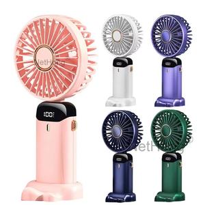 Mini Hand-held Fan Portable Folding Desk Fan Cooler Cooling USB Rechargeable Fan minifan