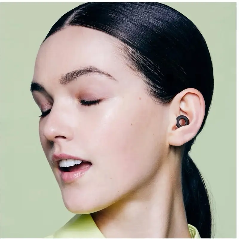 Loop Quiet 2 Ear Plugs Ultra-Comfy Reusable Noise-Reducing Earplugs for Sleep Deep Focus Travel 24dB SNR Noise Reduction Flexible Hearing Protection Customizable Fit - Headphone, Audio, Earbud 3