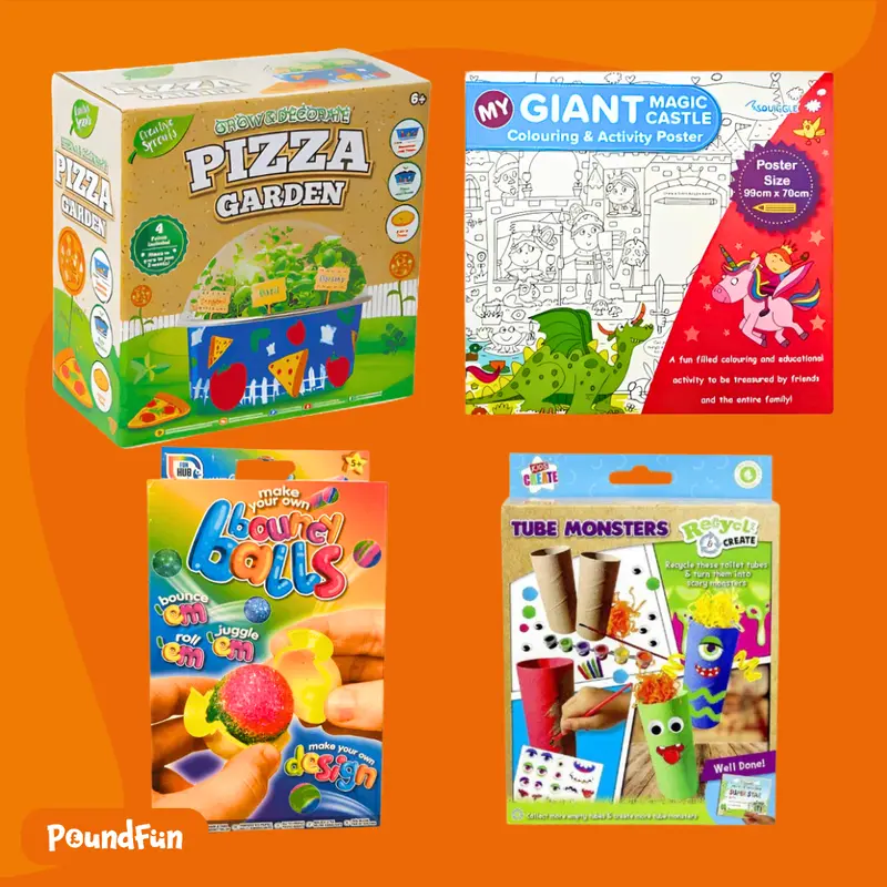 Arts & Crafts Mega Bundle - Mega Box Including Crafts, Kids Art Kits, Stationery, and More 1