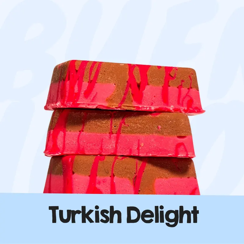 *NEW* Turkish Delight Handmade Fudge Block 250g - dessert, snack 0