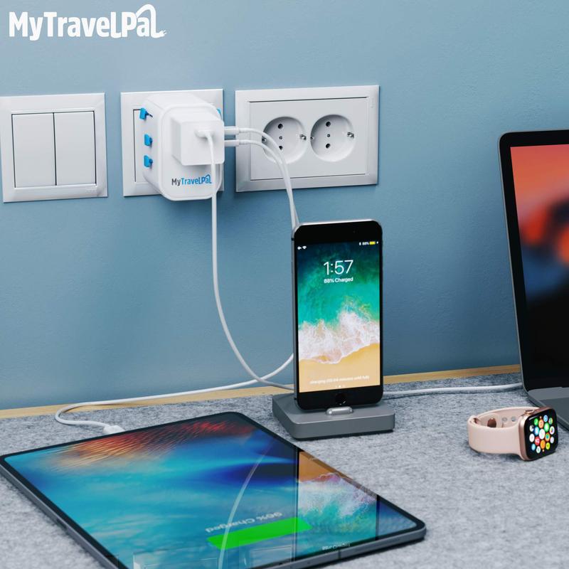 MyTravelPal® Pro: Universal Travel Adaptor 5