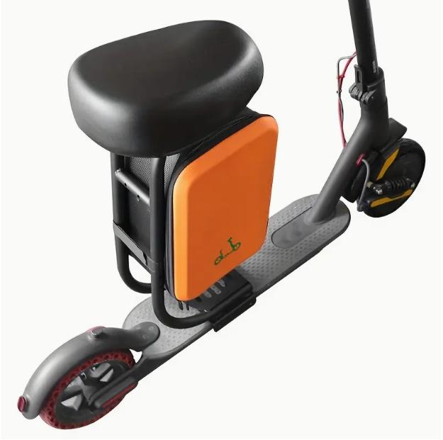 Product Introduction of The upgraded multifunctional storage seat is suitable for NS-9400, 9500 electric scooters. The widened and thickened riding soft bag is comfortable and shock-absorbing. 1