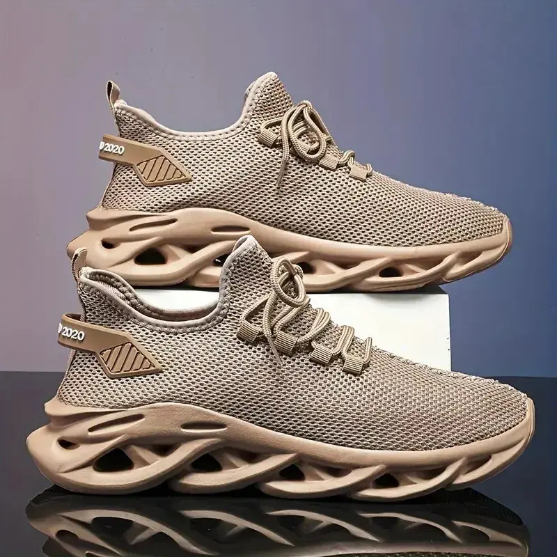 Men’s Lightweight Air-Cushioned Sneakers – Breathable Sports Trainers for Running, Gym & Casual Wear 1
