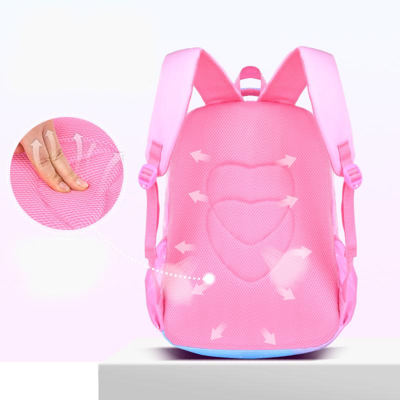 Kid Girl Backpack School Bag Pink Blue Purple For Teenagers Backpack Waterproof Girl Schoolbag Kawaii Cute Primary BookBag 2