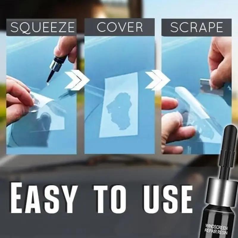 Car Window Cracks Gone Glass Repair Kit DIY Car Windshield Revolutionary Glass Repair Kit windshield repair kit Dropshipping 5