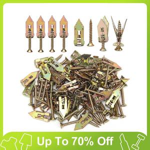 60PCS Self-Drilling Drywall Anchors and Screws Kit – 12x30mm, No Pre-Drilling, Supports Up to 66 lbs, Ideal for Wall Mounting and Home Organization