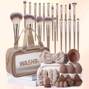 Makeup Tool Set, 39pcs/set Makeup Brush & Makeup Sponge & Headband & Brush Cleaning Tool & Storage Bag, Professional Makeup Tools for Women, Cosmetics Makeup Tools, Cosmetic