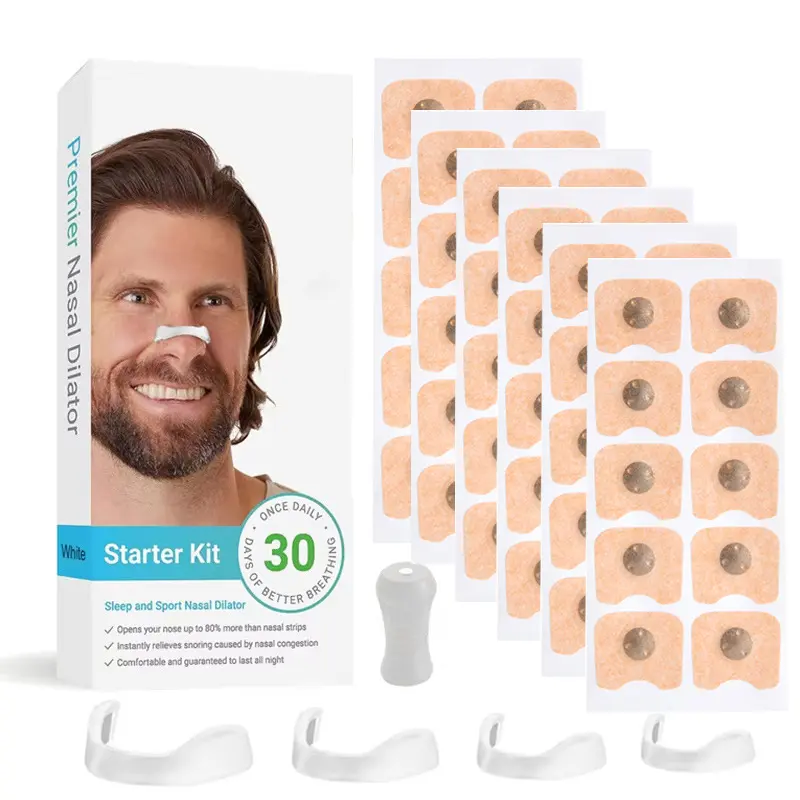 Magnetic Nasal Strips Kit - Improve Sleep Quality, Reduce Snoring, Boost Oxygen Intake - Nail, Manicure 2