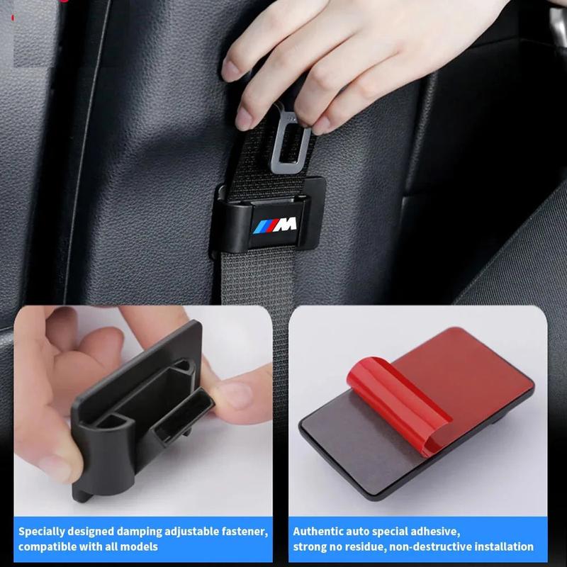 Car Seat Belt Fixed Sticker For BMW E30 E34 E36 E39 E46 E53 E60 E90 E83 F10 F20 F21 F30 F35 M3 M5 X1 X3 X4 X5 X6 X7 1