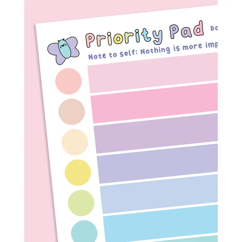 My A5 Priority Pad 1