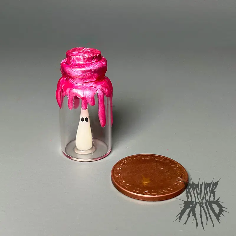 The Adopt-a-Ghost Jar - mini ghost companion 6