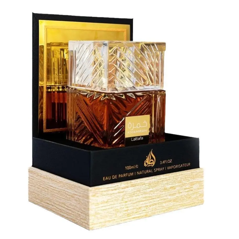 Khamrah EDP - Eau De Parfum Unisex 100ml(3.4 0zVanilla Sweet Warm Spicy Woody by LattafaPerfumes