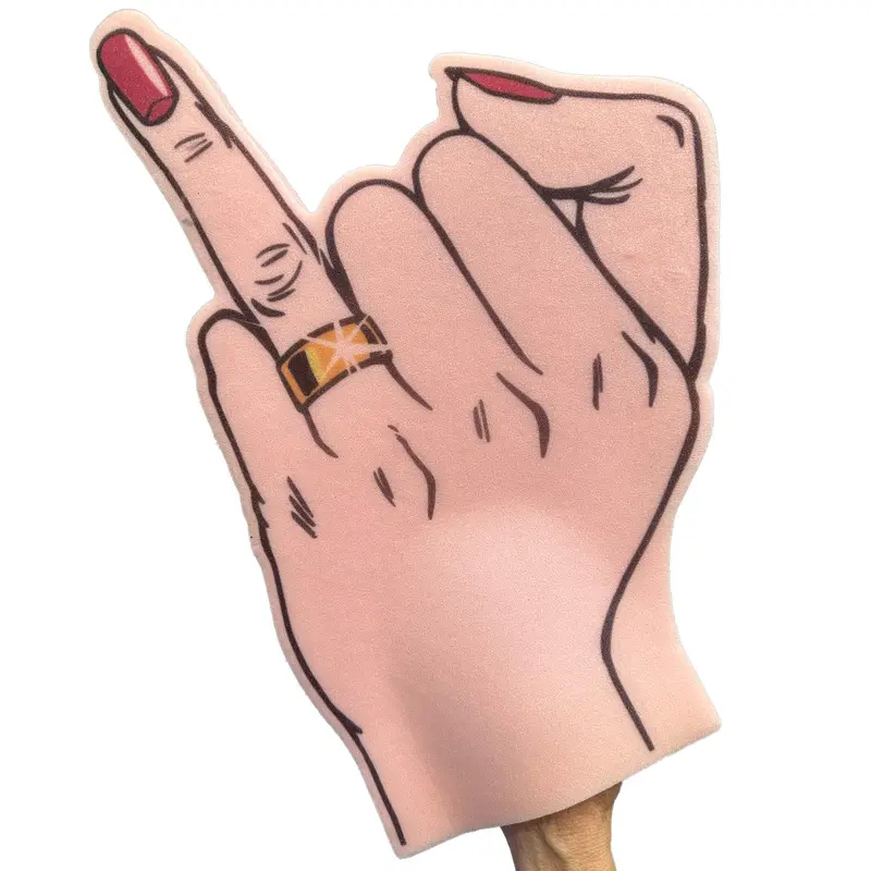 Bride to Be Hen Party Ring Finger Foam Hand 1