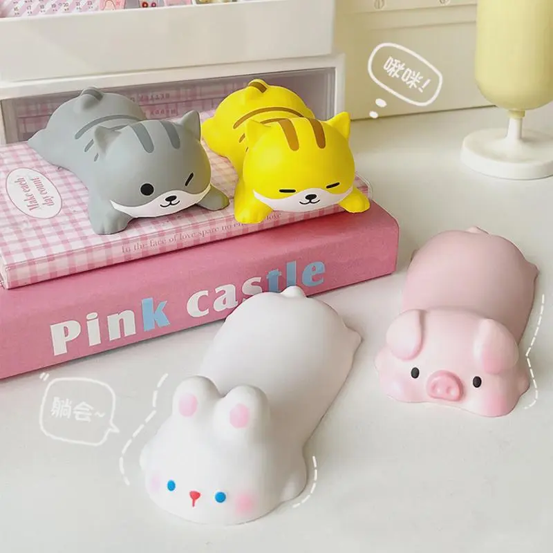 Cute Mouse Pad Keyboard Mouse Wrist Rest Support Girl Soft Computer Laptop Desk Mat Typing Protection Wrist Ergonomics Kawaii 3