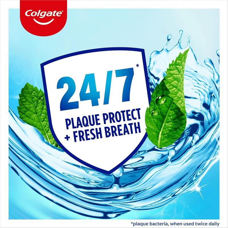 Cool Mint Alcohol Free Mouthwash 1L for 24/7 Plaque Protection and Instant Long-Lasting Freshness 1