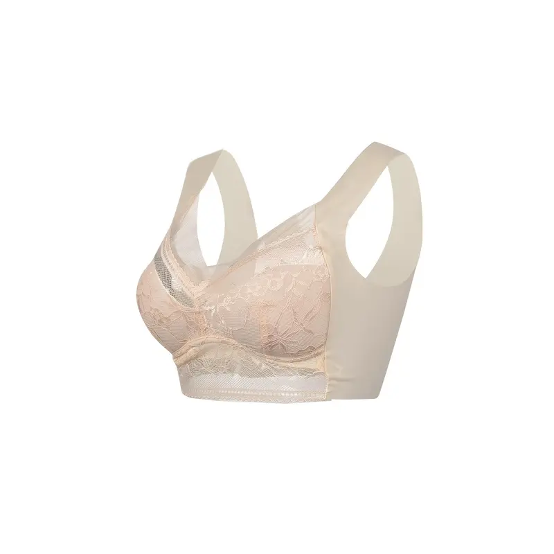 Ladies Elegant Lace Sports Bra 5-piece Set - Comfortable and Breathable Full Coverage Yoga and Sportswear 7