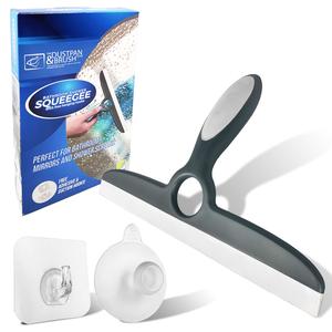 Modern Shower Squeegee - Grey Bathroom Window Glass Screen Wiper