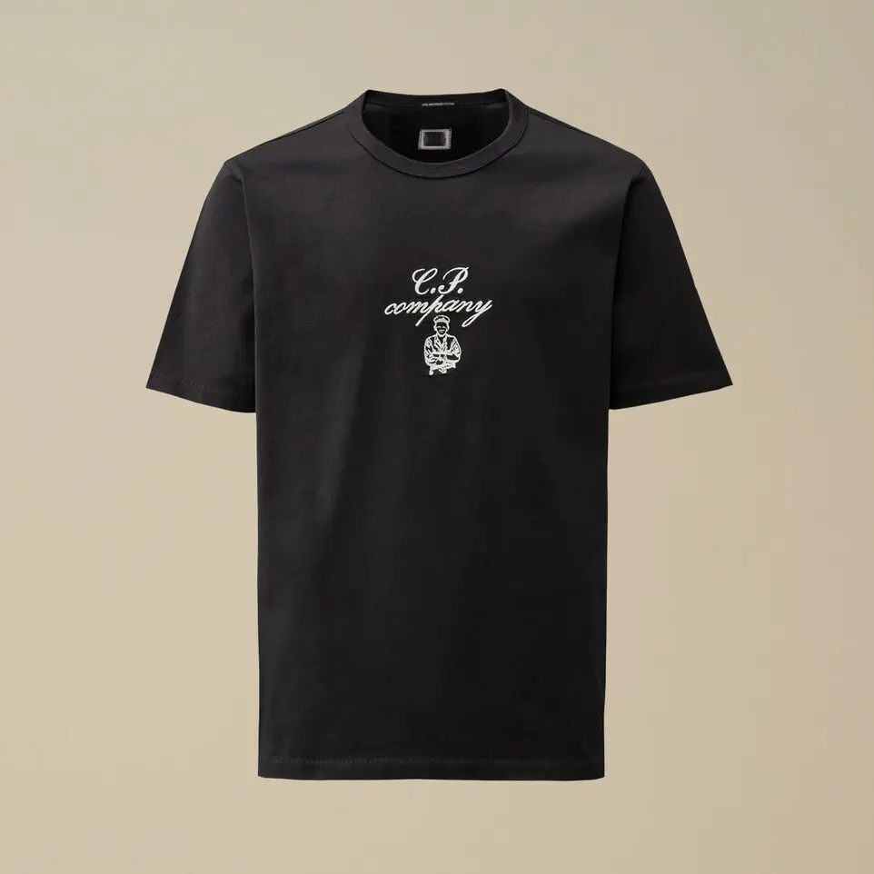 C.P. Company Mercerized Jersey Twisted T-Shirt for Men and Women