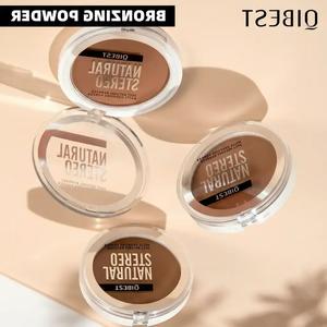 matte contouring powder, 1 box long lasting nose side shadow powder, face highlighter bronzers, contour makeup palette, illuminator make-up cosmetics