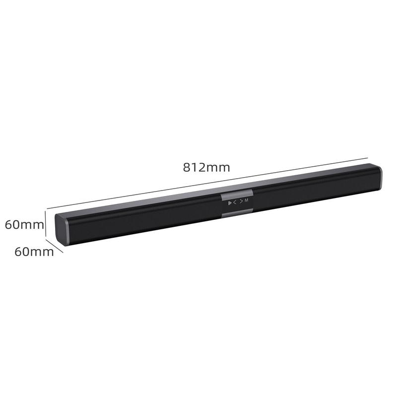 Wireless Bluetooth Sound Bar TV Soundbar Subwoofer Speaker Home Theater Gaming 1
