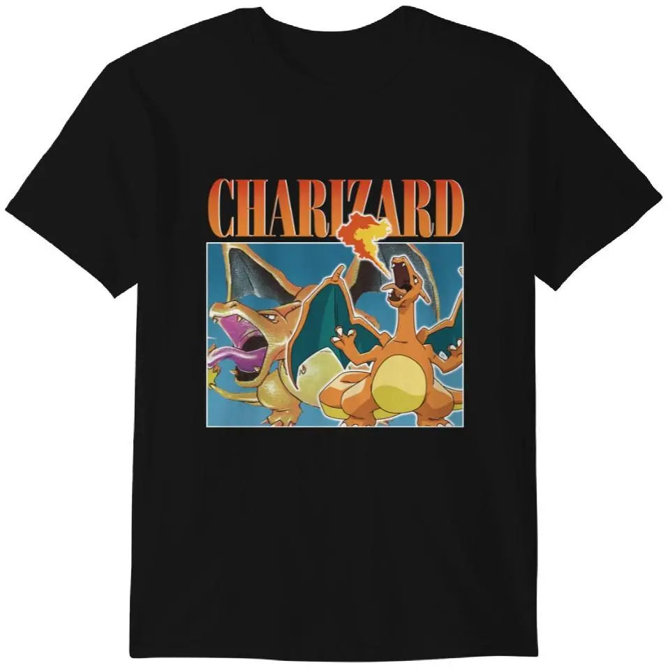CHARIZARD Vintage t-shirt - 90s bootleg retro Gildan Heavy Cotton