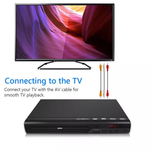 Product Introduction of DVD Player Compact Multi Region HDCD CD VCD Music Disc Upscaling USB With Remote 27