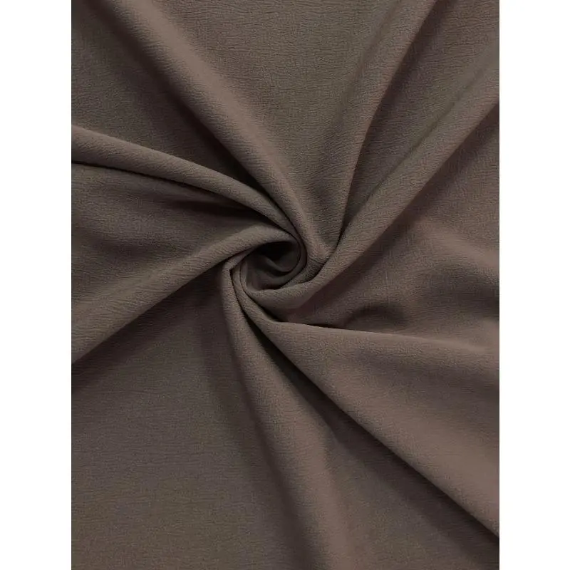 Elegant Off-Shoulder Brown Maxi Dress with Crisscross Back Detail - Sleeveless, Polyester Blend, Perfect for Parties & Bridesmaids 4