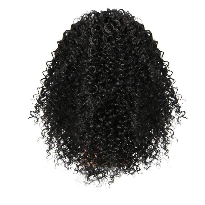 Alipretty Drawstring Nature Afro Kinky Curly Ponytail Hairpiece Brazilian  Clip In Ponytail Extension Human Hair For Woman 3
