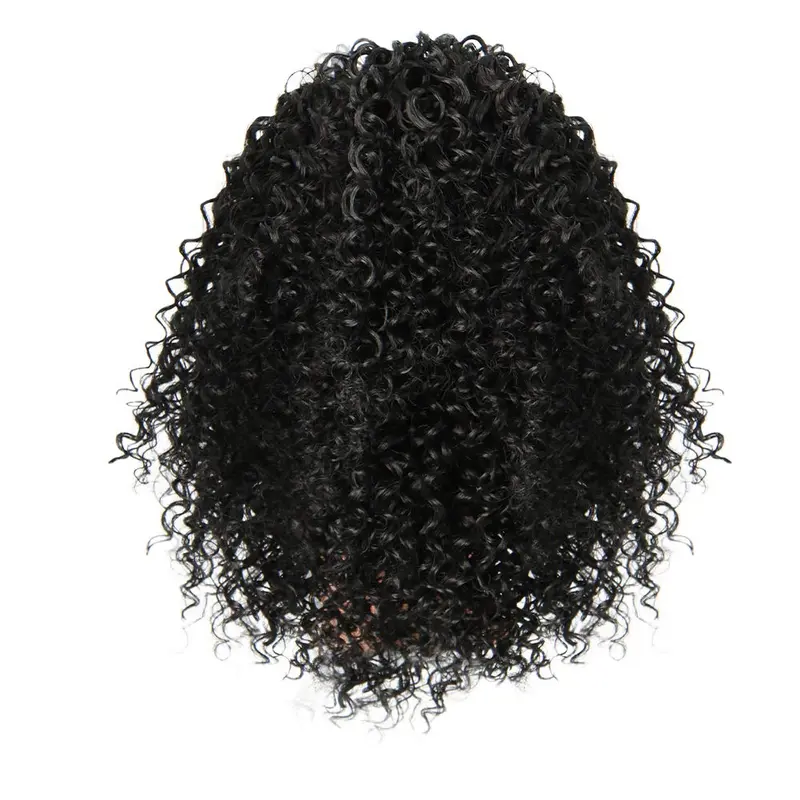 Alipretty Drawstring Nature Afro Kinky Curly Ponytail Hairpiece Brazilian  Clip In Ponytail Extension Human Hair For Woman 2