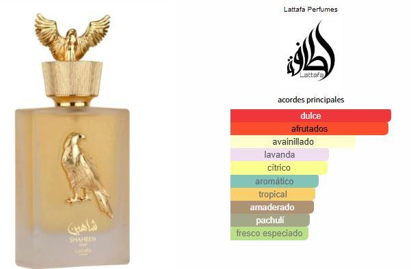 Shaheen Gold de Lattafa – Elegancia Cítrica y Amaderada