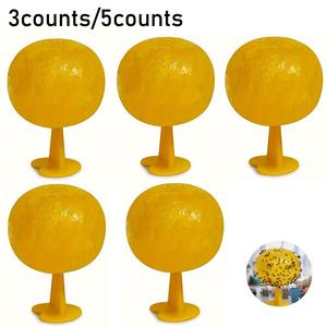 Fruit Fly Balls, Fly Trap Sticky Ball, Insect Ball Traps Fruit Fly Killer, Waterproof & Heat-resistant Household Orchard Garden Sticky Ball Fly Catcher for Indoor Outdoor, Cockroach Control