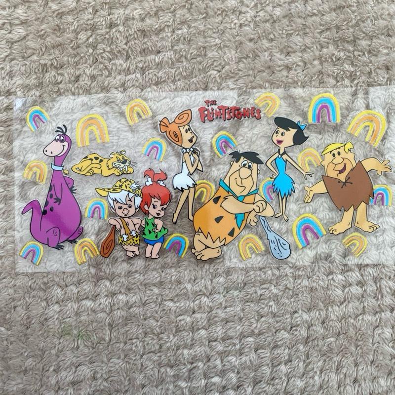 192 UVDTF Wrap Transfer Cartoon Family Print Craft Supplies 3