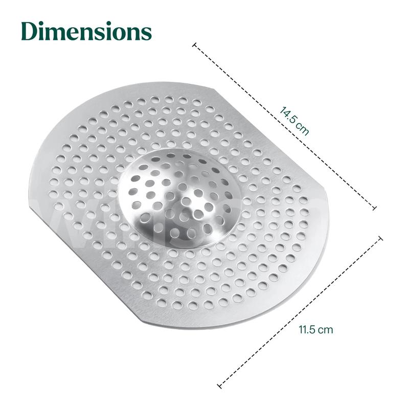 Kitchen Sink Strainer Replacement Waste Hole Drainer Basin Drain Filter Steel UK 6