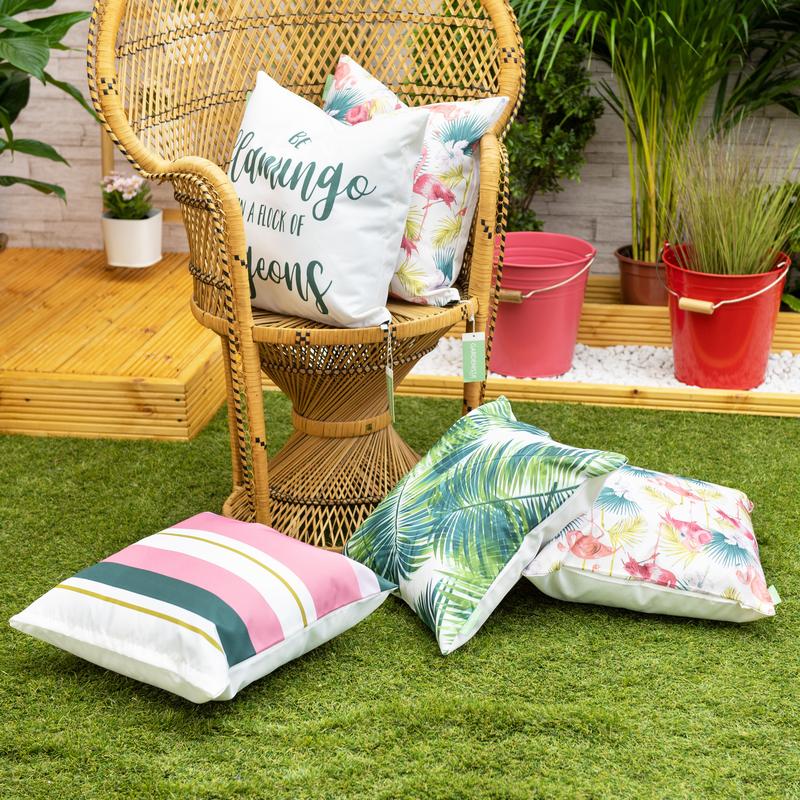 Garden Decorative Cushion Covers Water Resistant Cushions Cover Printed Pillows 6