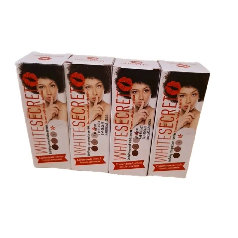 White Secret Serum for Clear and Even Skin - Pack x4  Skincare, Gentle 1