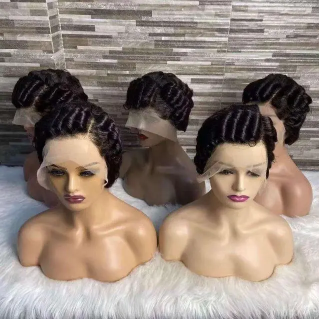13*4 short styles human hair for women. 100% human hair.