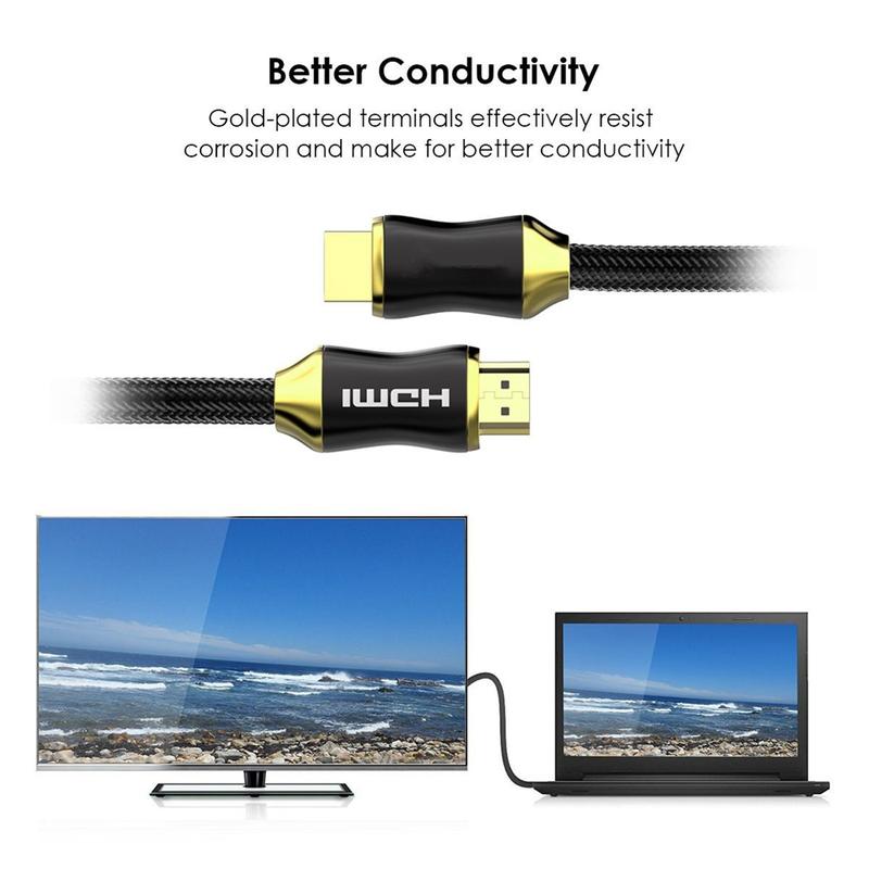 1X V2.1 V2.0 8K 4K Ultra Premium HDMI Cable HD XBOX PS4 PS5 TV High Speed HEC ARC 3