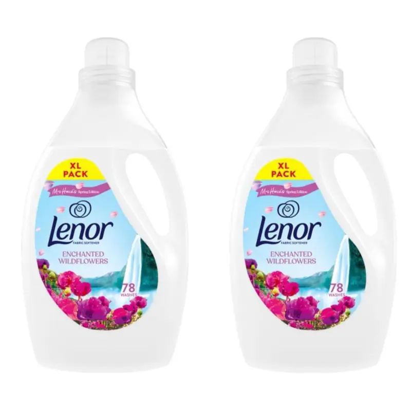 Lenor Mrs Hinch's Spring Edition Fabric Conditioner 78W (2.574L)- Enchanted Wildflowers 1