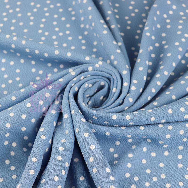 FS589 Polka Dots Liverpool Fabric 6